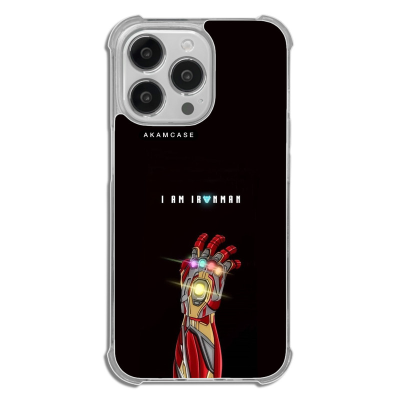 کاور آکام مدل AMCWTA13PRO-IRON MAN10 مناسب برای گوشی موبایل اپل iPhone 13 Pro