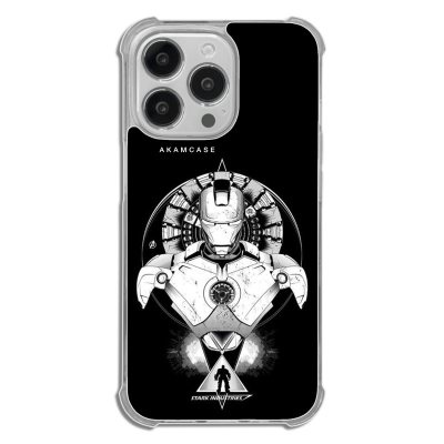 کاور آکام مدل AMCWTA13PRO-IRON MAN12 مناسب برای گوشی موبایل اپل iPhone 13 Pro