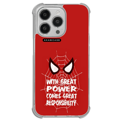 کاور آکام مدل AMCWTA13PRO-SPIDERMAN18 مناسب برای گوشی موبایل اپل iPhone 13 Pro