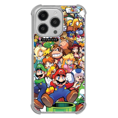 کاور آکام مدل AMCWTA13PRO-SUPER MARIO5 مناسب برای گوشی موبایل اپل iPhone 13 Pro