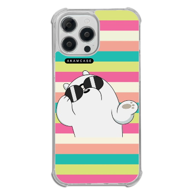 کاور آکام مدل AMCWTA13PROMAX-BARE BEAR11 مناسب برای گوشی موبایل اپل iPhone 13 Pro Max