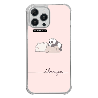 کاور آکام مدل AMCWTA13PROMAX-BARE BEAR12 مناسب برای گوشی موبایل اپل iPhone 13 Pro Max