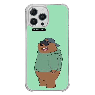 کاور آکام مدل AMCWTA13PROMAX-BARE BEAR4 مناسب برای گوشی موبایل اپل iPhone 13 Pro Max