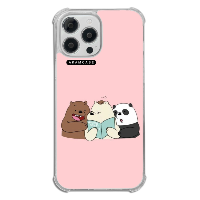 کاور آکام مدل AMCWTA13PROMAX-BARE BEAR7 مناسب برای گوشی موبایل اپل iPhone 13 Pro Max
