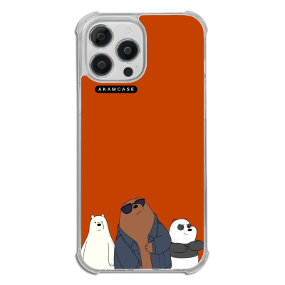 کاور آکام مدل AMCWTA13PROMAX-BARE BEARBARE BEAR1 مناسب برای گوشی موبایل اپل iPhone 13 Pro Max