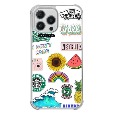کاور آکام مدل AMCWTA13PROMAX-GOOD VIBES14 مناسب برای گوشی موبایل اپل iPhone 13 Pro Max