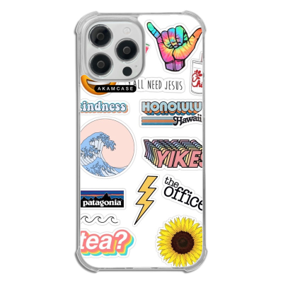کاور آکام مدل AMCWTA13PROMAX-GOOD VIBES8 مناسب برای گوشی موبایل اپل iPhone 13 Pro Max