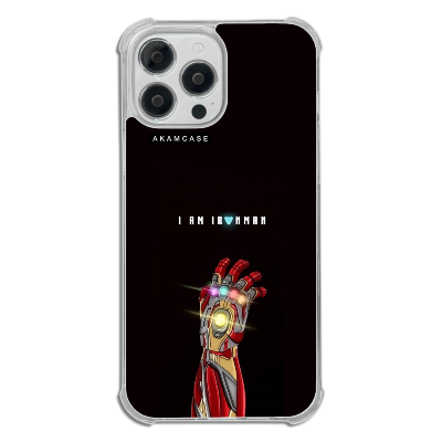 کاور آکام مدل AMCWTA13PROMAX-IRON MAN10 مناسب برای گوشی موبایل اپل iPhone 13 Pro Max