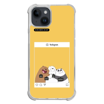کاور آکام مدل AMCWTA14-BARE BEAR5 مناسب برای گوشی موبایل اپل iPhone 14