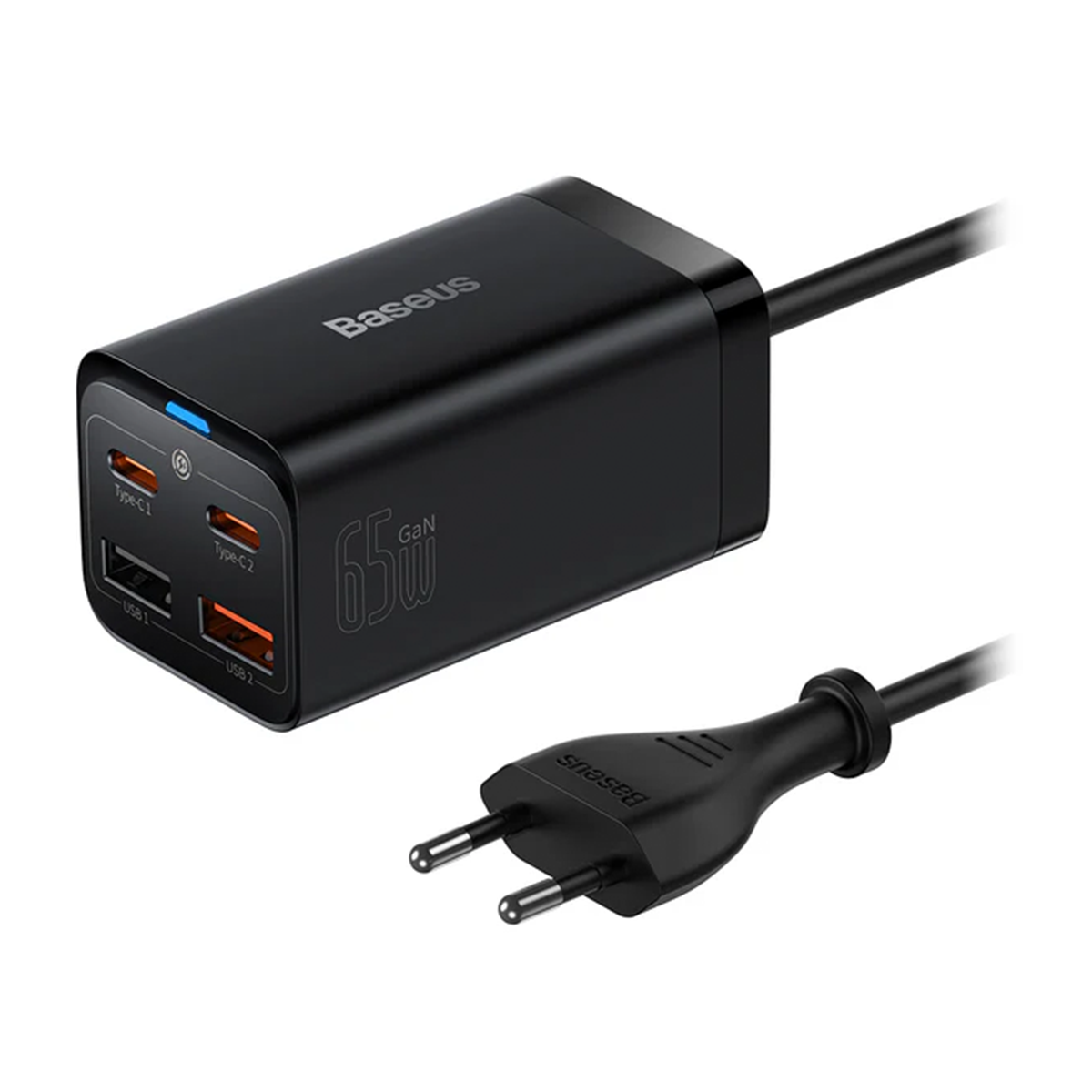 شارژر رومیزی باسئوس مدل GaN3 Pro 4 CCGP040101 توان 65 وات-small-image