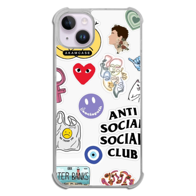 کاور آکام مدل AMCWTA14PLUS-GOOD VIBES10 مناسب برای گوشی موبایل اپل iPhone 14 Plus