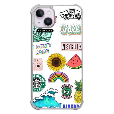 کاور آکام مدل AMCWTA14PLUS-GOOD VIBES14 مناسب برای گوشی موبایل اپل iPhone 14 Plus