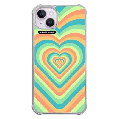 کاور آکام مدل AMCWTA14PLUS-HEARTS16 مناسب برای گوشی موبایل اپل iPhone 14 Plus