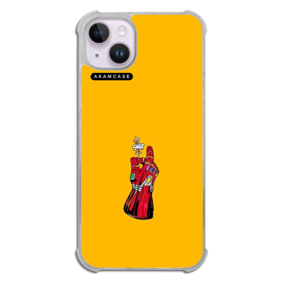 کاور آکام مدل AMCWTA14PLUS-IRON MAN1 مناسب برای گوشی موبایل اپل iPhone 14 Plus