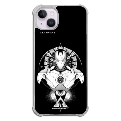کاور آکام مدل AMCWTA14PLUS-IRON MAN12 مناسب برای گوشی موبایل اپل iPhone 14 Plus