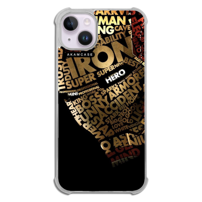 کاور آکام مدل AMCWTA14PLUS-IRON MAN14 مناسب برای گوشی موبایل اپل iPhone 14 Plus