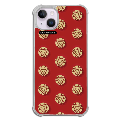 کاور آکام مدل AMCWTA14PLUS-IRON MAN2 مناسب برای گوشی موبایل اپل iPhone 14 Plus