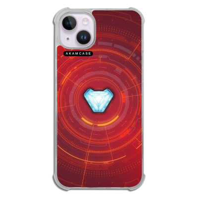 کاور آکام مدل AMCWTA14PLUS-IRON MAN7 مناسب برای گوشی موبایل اپل iPhone 14 Plus