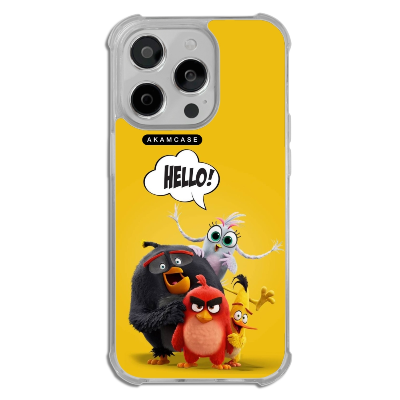 کاور آکام مدل AMCWTA14PRO-ANGRY BIRDS17 مناسب برای گوشی موبایل اپل iPhone 14 Pro