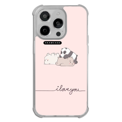 کاور آکام مدل AMCWTA14PRO-BARE BEAR12 مناسب برای گوشی موبایل اپل iPhone 14 Pro