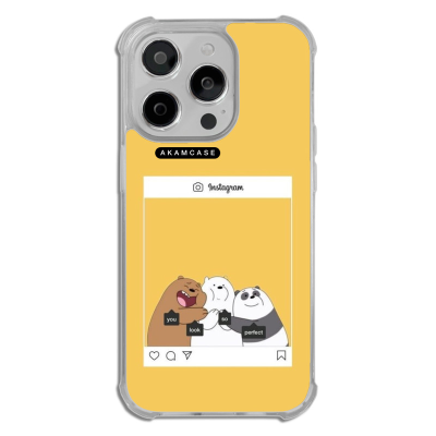 کاور آکام مدل AMCWTA14PRO-BARE BEAR5 مناسب برای گوشی موبایل اپل iPhone 14 Pro