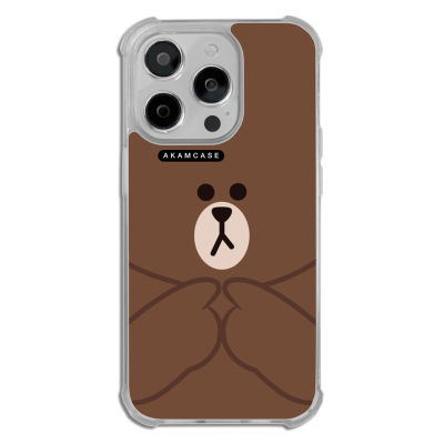 کاور آکام مدل AMCWTA14PRO-BROWN1 مناسب برای گوشی موبایل اپل iPhone 14 Pro