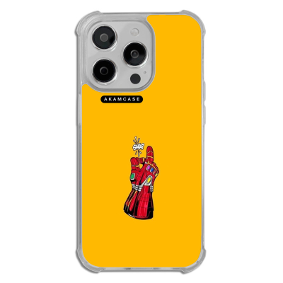 کاور آکام مدل AMCWTA14PRO-IRON MAN1 مناسب برای گوشی موبایل اپل iPhone 14 Pro