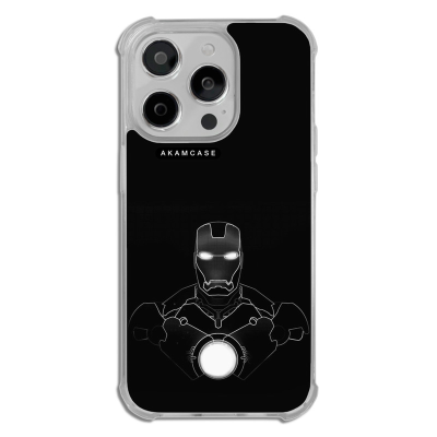 کاور آکام مدل AMCWTA14PRO-IRON MAN4 مناسب برای گوشی موبایل اپل iPhone 14 Pro