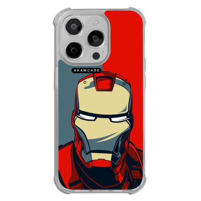 کاور آکام مدل AMCWTA14PRO-IRON MAN6 مناسب برای گوشی موبایل اپل iPhone 14 Pro