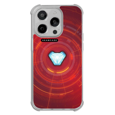 کاور آکام مدل AMCWTA14PRO-IRON MAN7 مناسب برای گوشی موبایل اپل iPhone 14 Pro