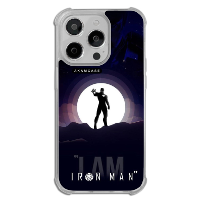 کاور آکام مدل AMCWTA14PRO-IRON MAN9 مناسب برای گوشی موبایل اپل iPhone 14 Pro
