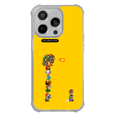 کاور آکام مدل AMCWTA14PRO-SUPER MARIO4 مناسب برای گوشی موبایل اپل iPhone 14 Pro