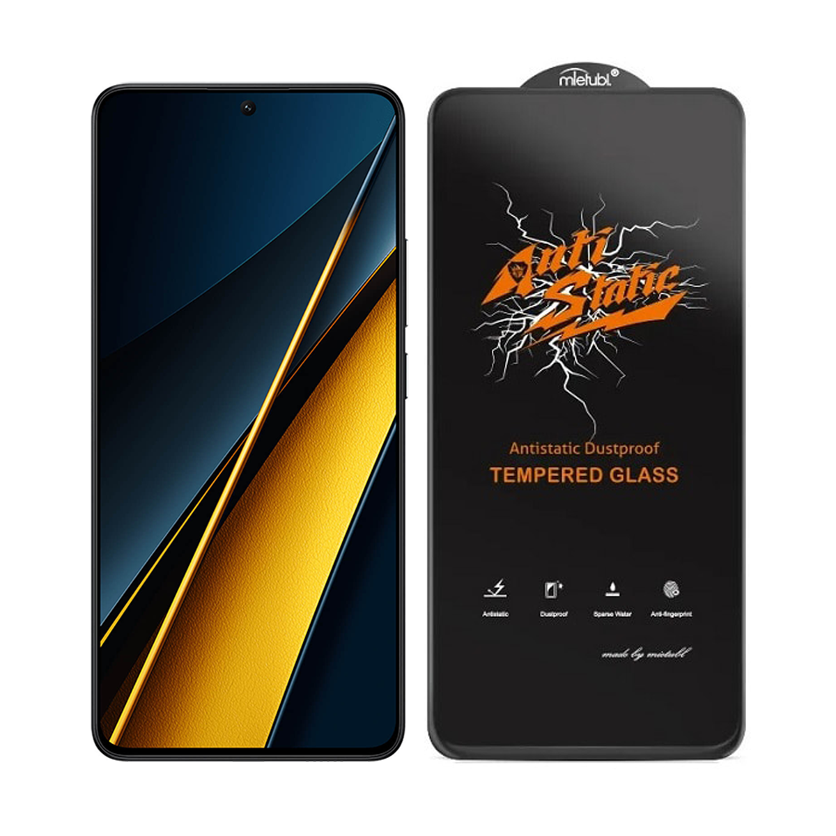 گلس گوشی پوکو X6 Pro مدل Anti Static-small-image