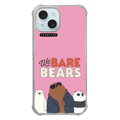 کاور آکام مدل AMCWTA15-BARE BEAR3 مناسب برای گوشی موبایل اپل iPhone 15