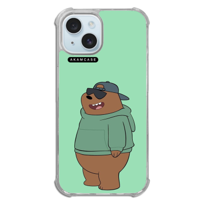 کاور آکام مدل AMCWTA15-BARE BEAR4 مناسب برای گوشی موبایل اپل iPhone 15
