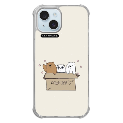 کاور آکام مدل AMCWTA15-BARE BEAR8 مناسب برای گوشی موبایل اپل iPhone 15