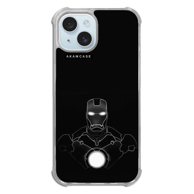 کاور آکام مدل AMCWTA15-IRON MAN4 مناسب برای گوشی موبایل اپل iPhone 15