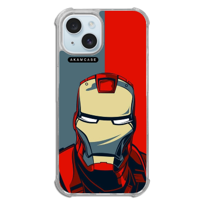 کاور آکام مدل AMCWTA15-IRON MAN6 مناسب برای گوشی موبایل اپل iPhone 15