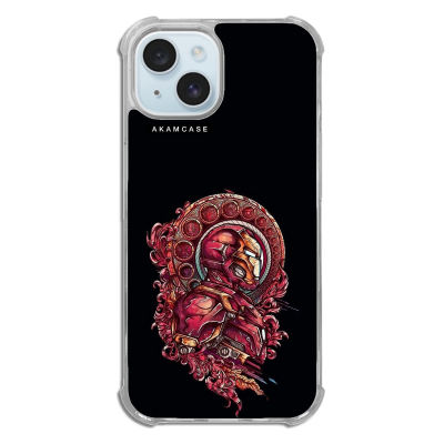 کاور آکام مدل AMCWTA15-IRON MAN8 مناسب برای گوشی موبایل اپل iPhone 15