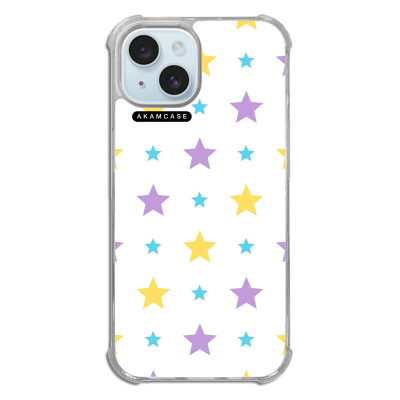 کاور آکام مدل AMCWTA15-PASTEL PATTERN9 مناسب برای گوشی موبایل اپل iPhone 15
