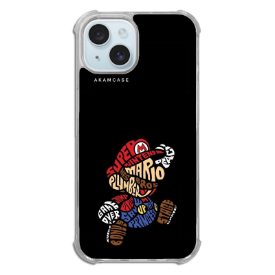 کاور آکام مدل AMCWTA15-SUPER MARIO1 مناسب برای گوشی موبایل اپل iPhone 15