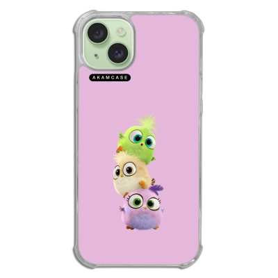 کاور آکام مدل AMCWTA15PLUS-ANGRY BIRDS1 مناسب برای گوشی موبایل اپل iPhone 15 Plus