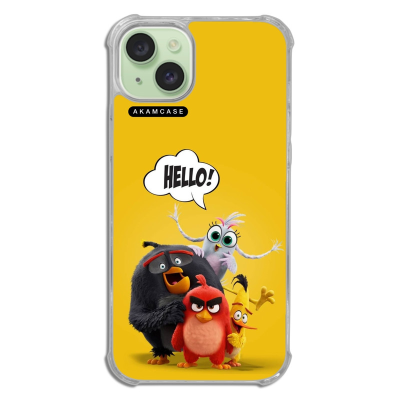 کاور آکام مدل AMCWTA15PLUS-ANGRY BIRDS17 مناسب برای گوشی موبایل اپل iPhone 15 Plus