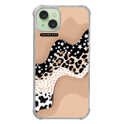 کاور آکام مدل AMCWTA15PLUS-PANTHER PATTERN4 مناسب برای گوشی موبایل اپل iPhone 15 Plus