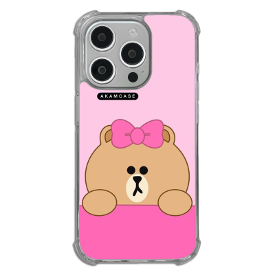 کاور آکام مدل AMCWTA15PRO-BROWN10 مناسب برای گوشی موبایل اپل iPhone 15 Pro