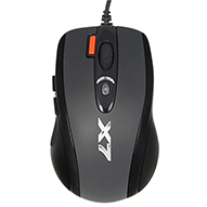  ماوس باسیم گیمینگ ای فور تک مدل X-710BK-small-image