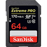  کارت حافظه SDXC سن دیسک مدل Extreme PRO  استاندارد UHS-I U3 سرعت 170MBps ظرفیت 64 گیگابایت-small-image