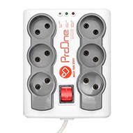   چندراهی و محافظ برق پرووان مدل PPS610 - طول 3 متر-small-image