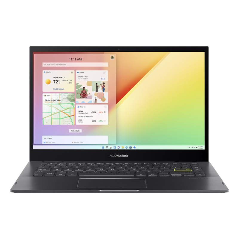 لپ تاپ ۱۴ اینچ ایسوس مدل Vivobook Flip 14 TP470EZ-A-small-image
