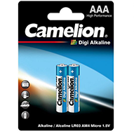  باتری نیم قلمی کملیون مدل Digi Alkaline بسته 2 عددی-small-image